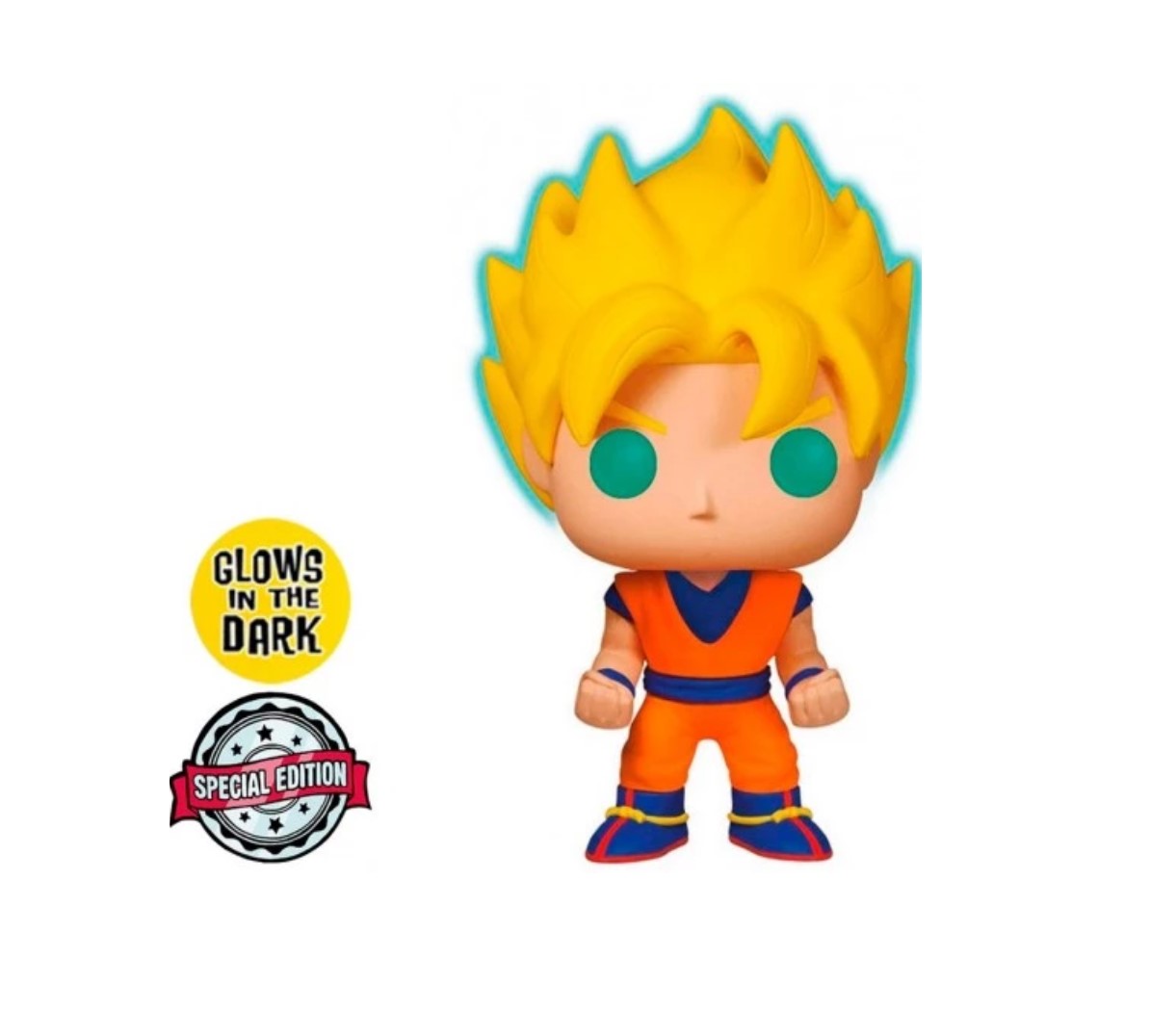 Boneco Dragon BALL Circulo de Fogo Goku Super Sayajin 35870 8431-0